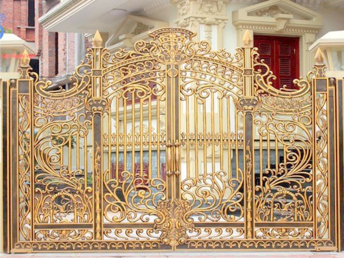 Cổng Nhôm Đúc Bình Dương - Cửa Cổng Đúc Hợp Kim Nhôm ở Tại Bình Dương